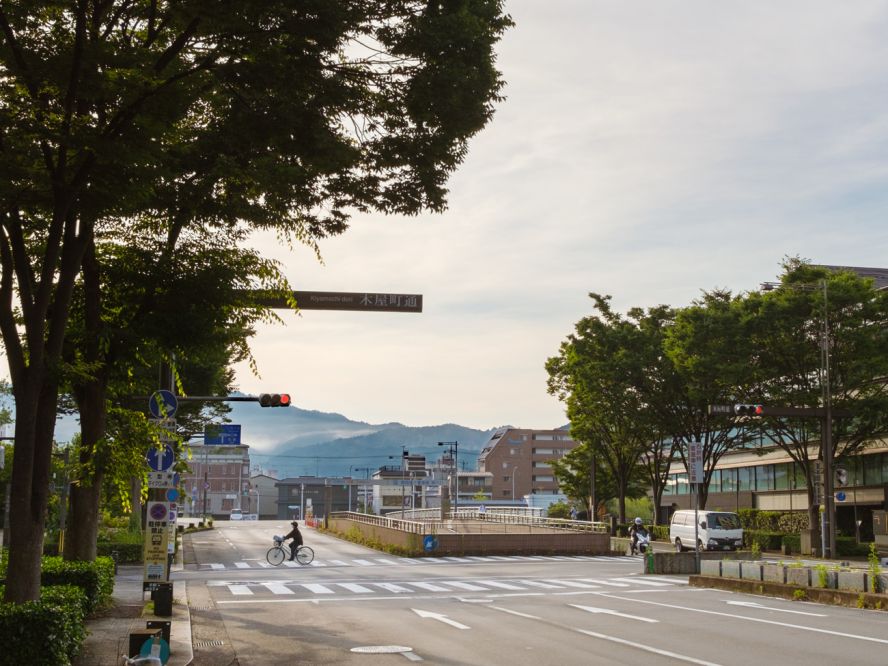 Snapshots of bicycles in Kyoto from June 2024