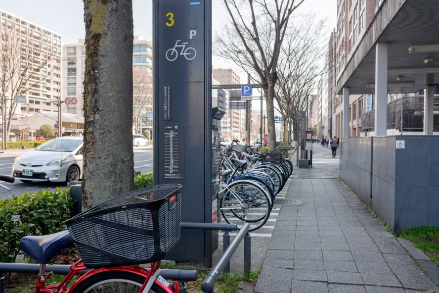 Eco Station 21 Oike dori machikado Cycle Park Karasuma