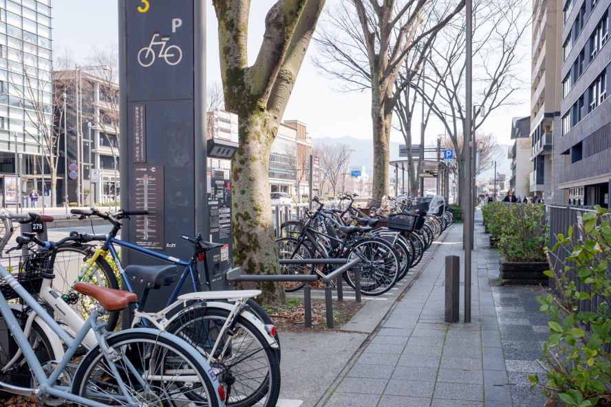 Eco Station 21 Oike dori machikado Cycle Park Kawaramachi