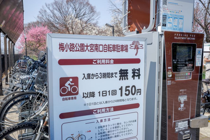 Kurutto Parking Umekoji Park Omiya South Gate