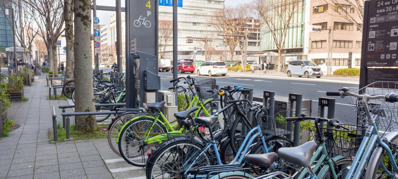 Eco Station 21 Oike dori machikado Cycle Park Karasuma