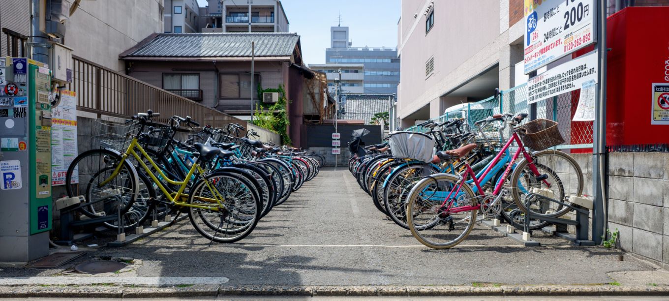 Fruit Bicycle Parking Shijo Fuyacho